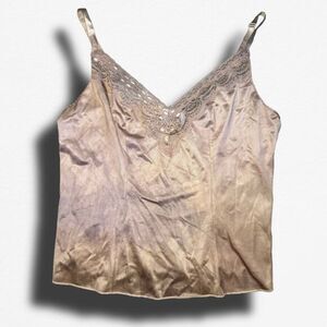 Size 36 (Modern Size L) Vintage Olga Rose Gold Camisole‎